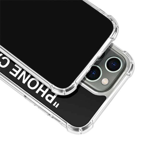 Black and White Stripes iPhone 13 Pro Max Clear Case